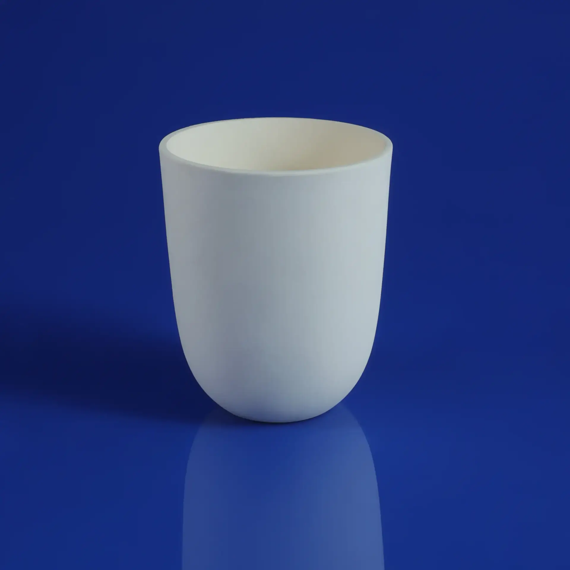 Aluminum oxide cylindrical ceramic crucible1