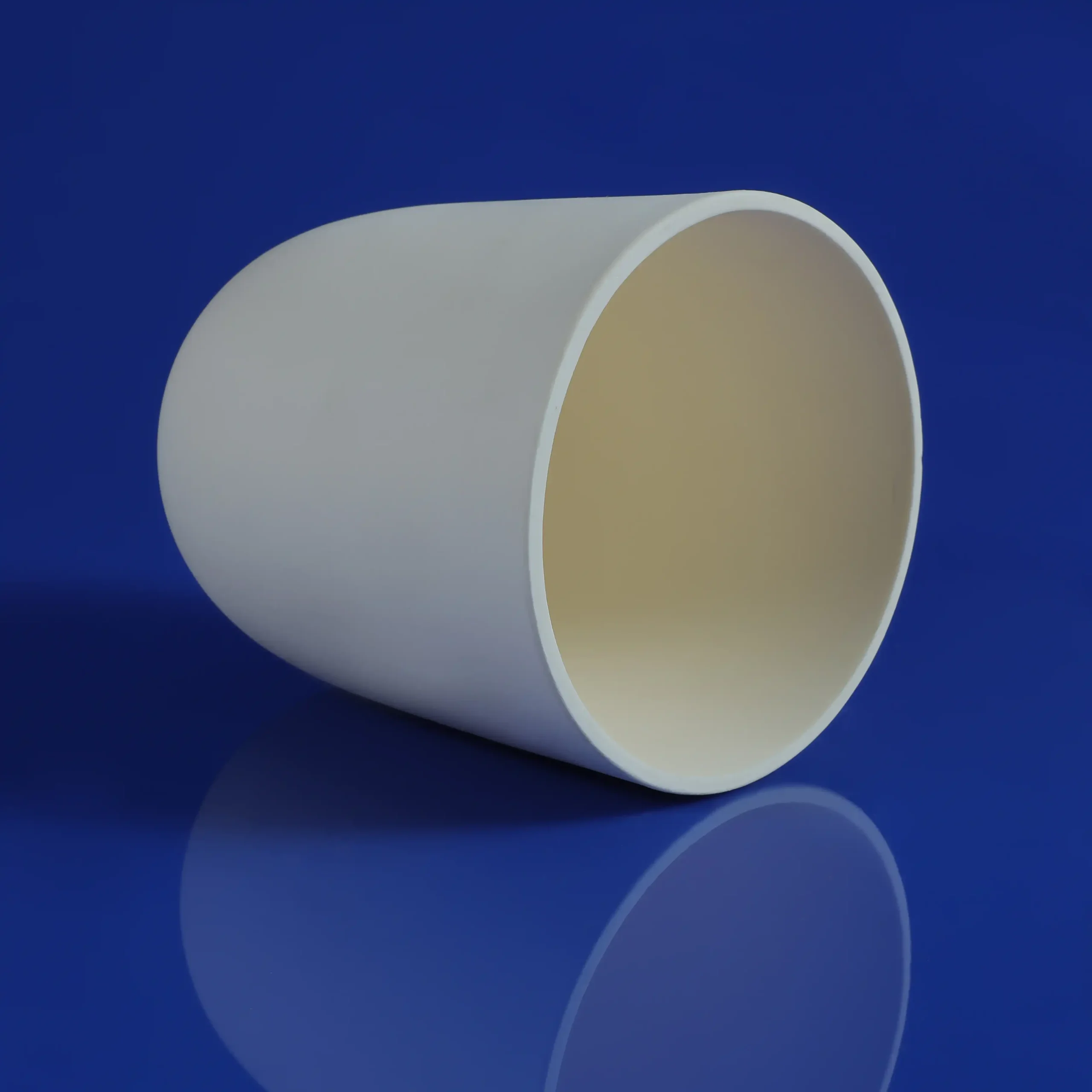 Aluminum oxide cylindrical ceramic crucible2