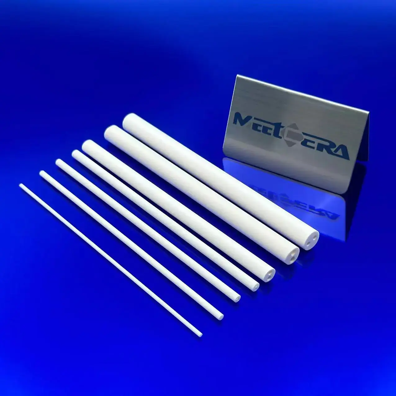Two-hole alumina ceramic tube1