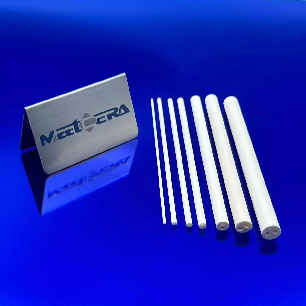 Two-hole alumina ceramic tube3