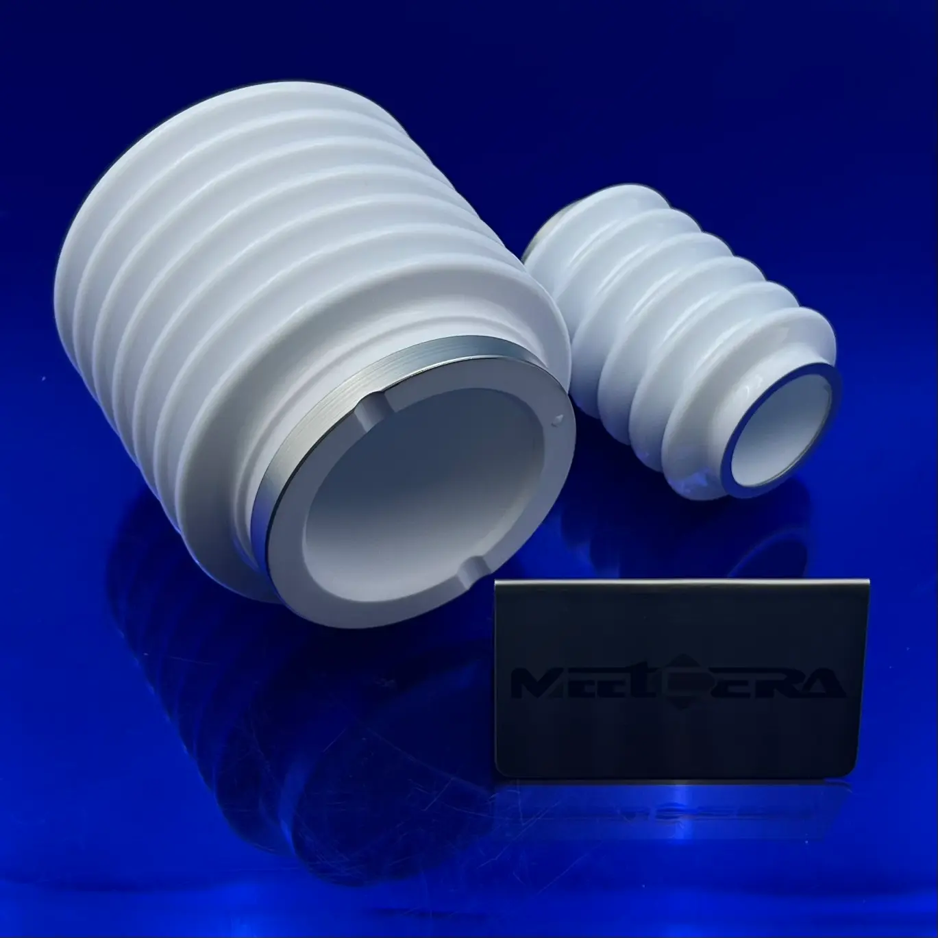 Metallized corrugated ceramic tube1.1