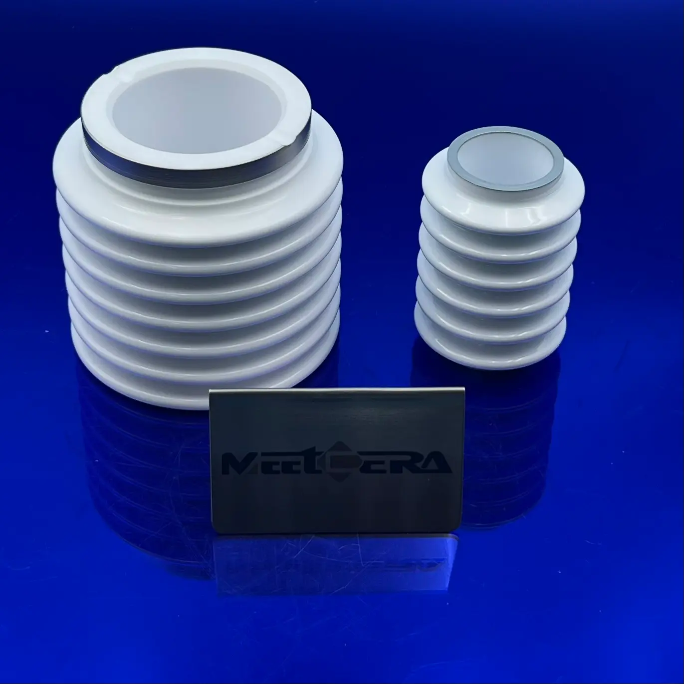 Metallized corrugated ceramic tube1.2