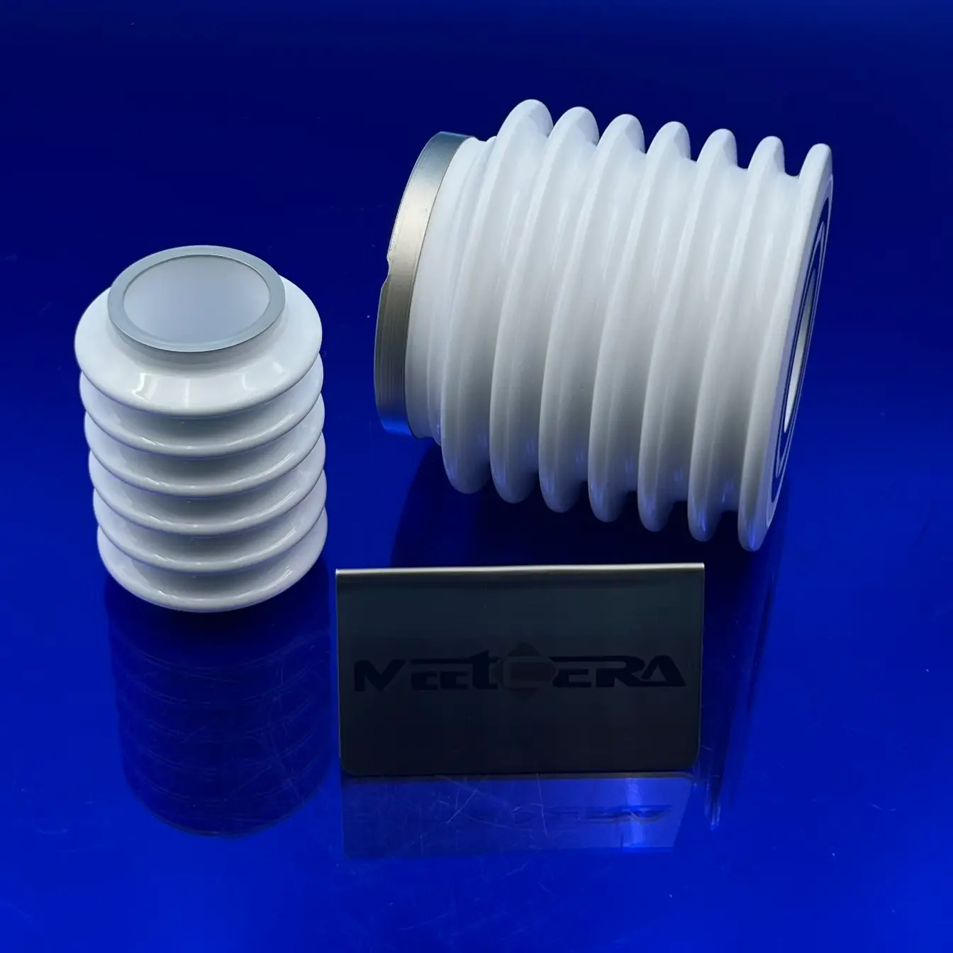 Metallized corrugated ceramic tube1.5