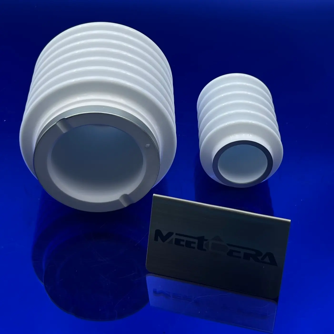 Metallized corrugated ceramic tube1.6