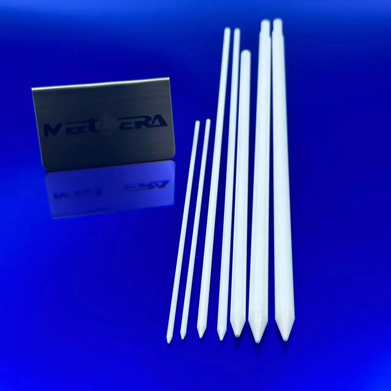 Pointed tip zirconia ceramic rod1.1