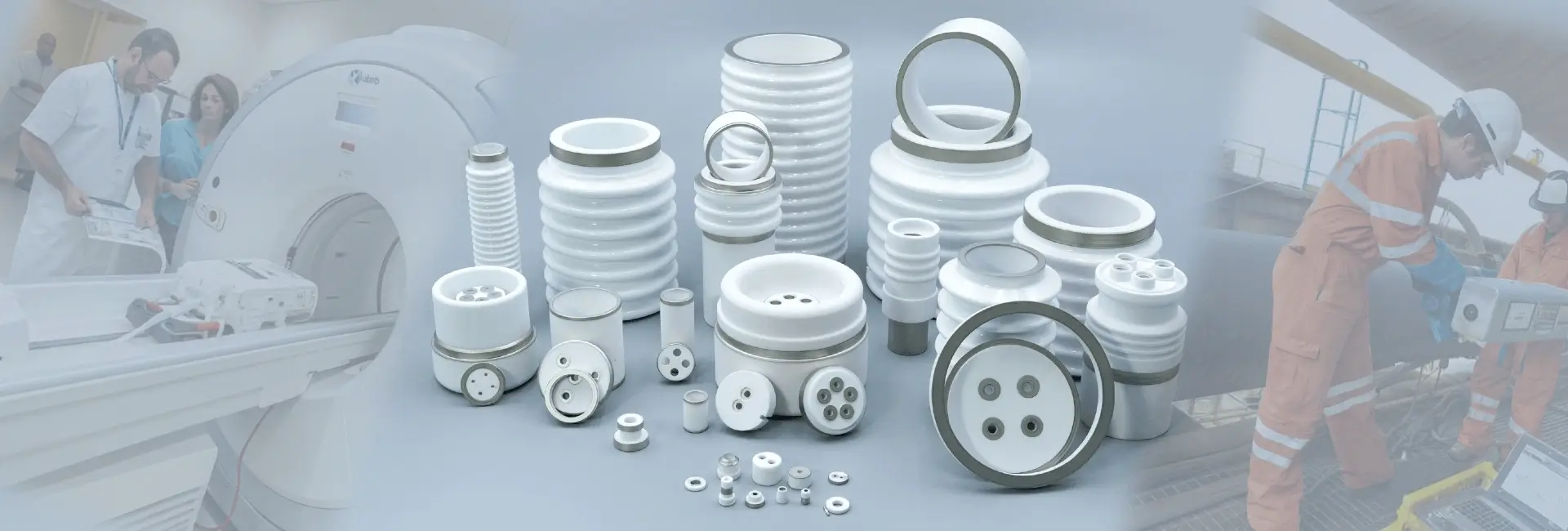 Homepage thumbnail of the metallized ceramic factory website